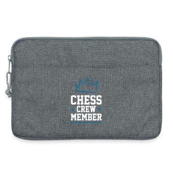 Chess Crew - Laptoptasche 13" - Grau meliert - Vorne