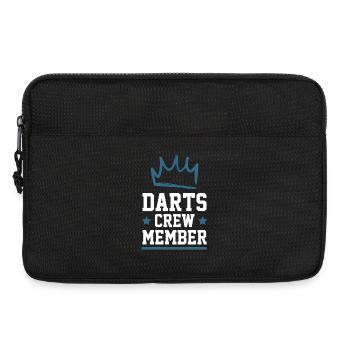 Darts Crew - Laptoptasche 13" - Schwarz - Vorne