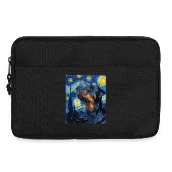 Rottweiler - Sacoche pour ordinateur portable 13 pouces - noir - Devant