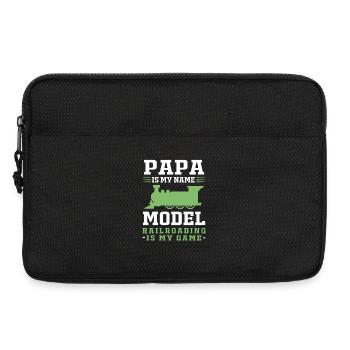 Model Railway Model Making Model Maker - Laptop bag 13" - black - Front