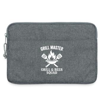 GRILL MASTER GRILL & BEER SQUAD BARBECUE PROFESSIONNEL - Sacoche pour ordinateur portable 13 pouces - gris chiné - Devant