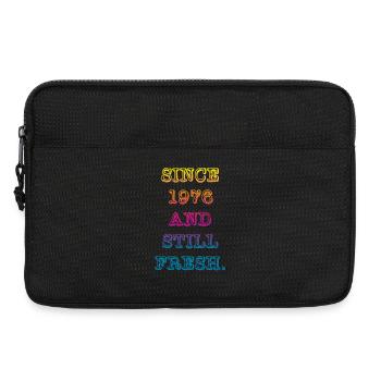 Vintage 1976 - Laptoptasche 13" - Schwarz - Vorne