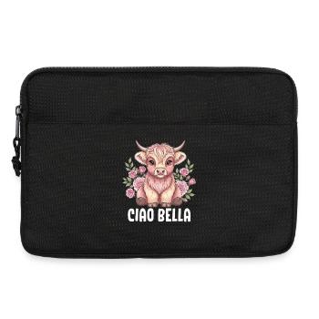 Ciao Bella - Laptoptasche 13" - Schwarz - Vorne