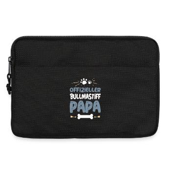 Offizieller Bullmastiff Papa - Laptoptasche 13" - Schwarz - Vorne