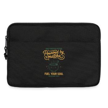 Rituel quotidien du matcha alimenté par le matcha alimente votre - Sacoche pour ordinateur portable 13 pouces - noir - Devant