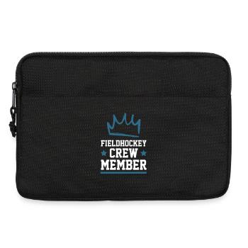 Équipe de hockey sur gazon - Sacoche pour ordinateur portable 13 pouces - noir - Devant