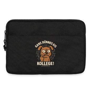 Guten Morgen Ganz Dünnes Eis Freundchen - Laptoptasche 13" - Schwarz - Vorne