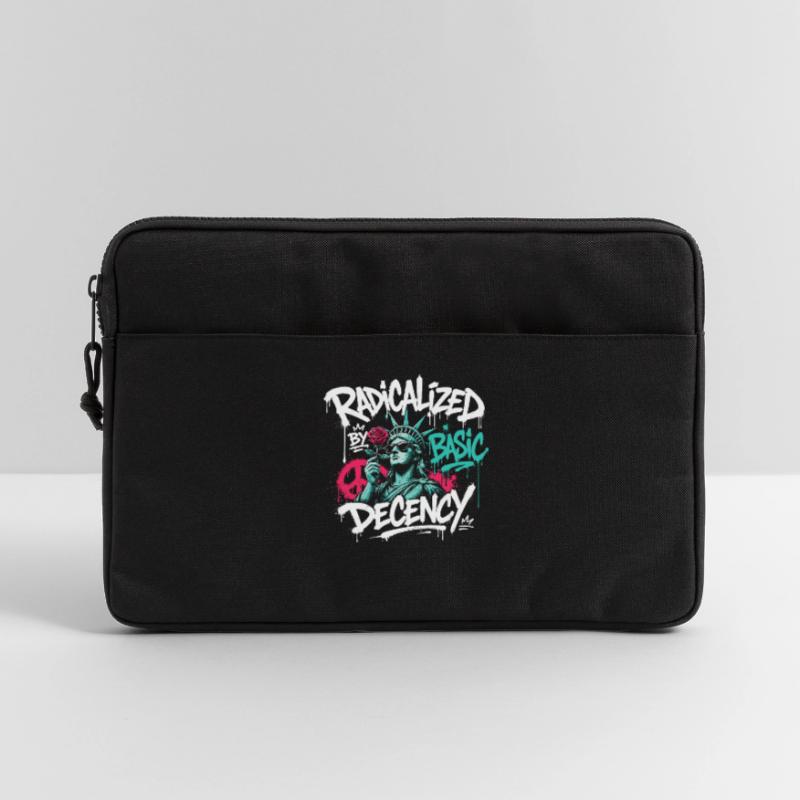 Radikalisierte Basic Decency Graffiti Laptoptasche 13"
