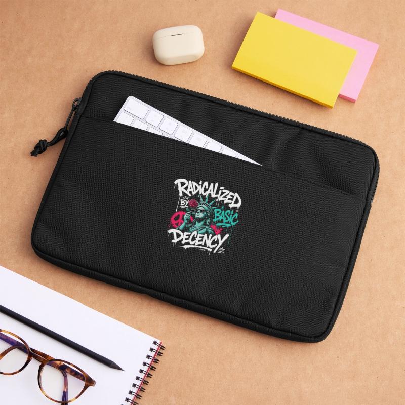 Radikalisierte Basic Decency Graffiti Laptoptasche 13"
