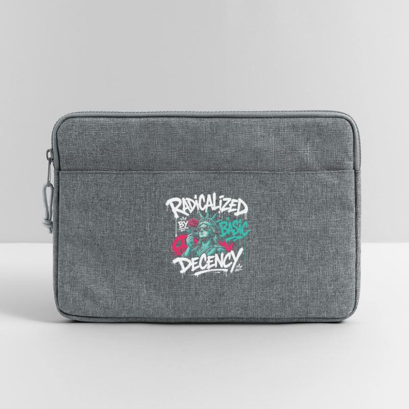 Radicalized Basic Decency Graffiti Laptop bag 13"