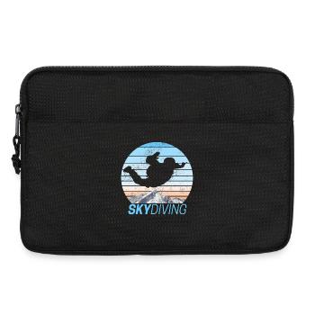 Skydiving Skydiving Sunset - Laptop bag 13" - black - Front