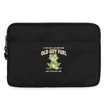 Old Guy Fuel Frog Tee - Laptoptasche 13" - Schwarz - Vorne