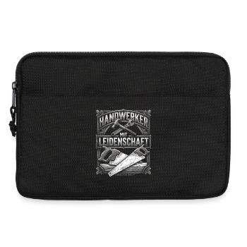 Handwerker Leidenschaft Qualität Tradition - Laptoptasche 13" - Schwarz - Vorne