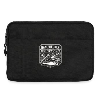 Handwerker Leidenschaft Qualität Tradition - Laptoptasche 13" - Schwarz - Vorne