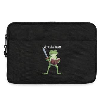 Dawn Test Froschschwert und Buch - Laptoptasche 13" - Schwarz - Vorne