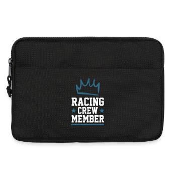 Racing Crew - Laptop bag 13" - black - Front