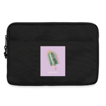 Sweet But Prickly Kaktus Eis Design - Laptop bag 13" - black - Front