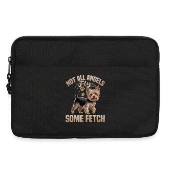 Yorkshire Terrier Yorkie Dog Breed - Laptop bag 13" - black - Front