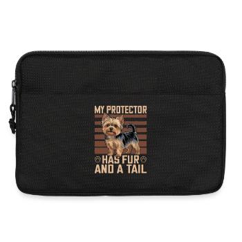 Yorkshire Terrier Yorkie Dog Breed - Laptop bag 13" - black - Front