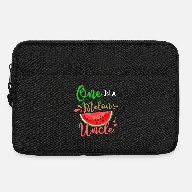 One in a Melon Uncle - Laptop bag 13" - black