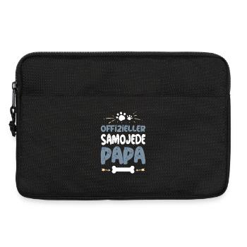 Samoyède - Sacoche pour ordinateur portable 13 pouces - noir - Devant