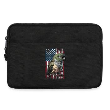 Patagonian Conure US Rock Parakeet - Laptop bag 13" - black - Front