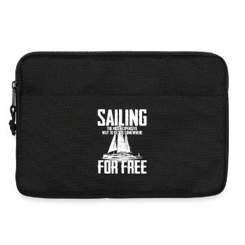 Naviguer la manière la plus chère Capitaine de naviguer Marin - Sacoche pour ordinateur portable 13 pouces - noir - Devant