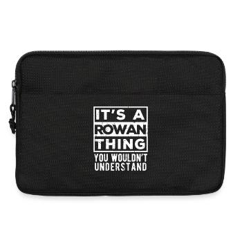Es ist eine Rowan-Sache, die du nicht verstehen würdest - Laptoptasche 13" - Schwarz - Vorne