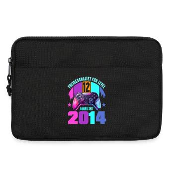 12. Geburtstag Junge Mädchen - Laptoptasche 13" - Schwarz - Vorne