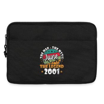 The Man Myth Legend 2001 Rétro - Sacoche pour ordinateur portable 13 pouces - noir - Devant