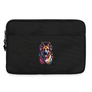 Berger allemand - Sacoche pour ordinateur portable 13 pouces - noir - Devant