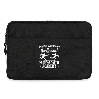  Girlfriend Police Academy Graduation Police - Laptop bag 13" - black - Front