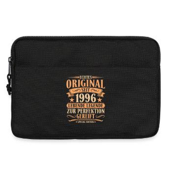 Original seit 1996 – Retro 30. Geburtstag - Laptoptasche 13" - Schwarz - Vorne