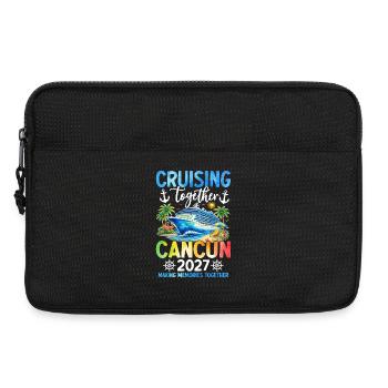 Croisière ensemble Cancún 2027 - Sacoche pour ordinateur portable 13 pouces - noir - Devant