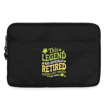 teacher Retirement Gifts for Teachers Retirement - Sacoche pour ordinateur portable 13 pouces - noir - Devant