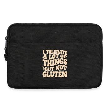 Gluten Nein, Toleranz Ja Shirt - Sacoche pour ordinateur portable 13 pouces - noir - Devant
