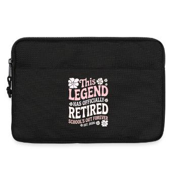 teacher Retirement Gifts for Teachers Retirement - Laptop bag 13" - black - Front