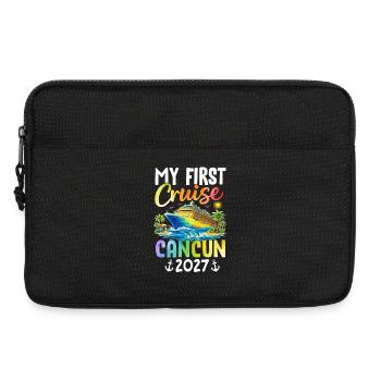 My First Cruise Cancun 2027 - Laptop bag 13" - black - Front