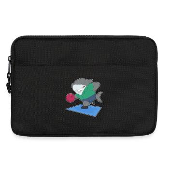 Shark Bowling Bowling Ball Sport - Sacoche pour ordinateur portable 13 pouces - noir - Devant