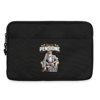 Sono in Pensione Ora L'Unico Capo Che Ho È Mia Mog - Laptoptasche 13" - Schwarz - Vorne