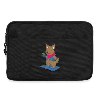Sport de fléchettes kangourou - Sacoche pour ordinateur portable 13 pouces - noir - Devant