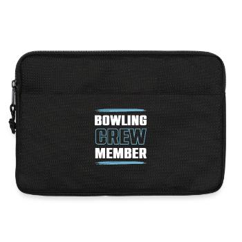 Bowling Crew - Laptoptasche 13" - Schwarz - Vorne