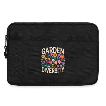 Jardin Diversité Florale - Sacoche pour ordinateur portable 13 pouces - noir - Devant