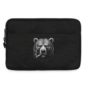 Halte dich an der Zigaretten-Skizze - Laptoptasche 13" - Schwarz - Vorne