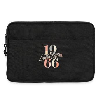 Édition limitée 1966 Vintage Birthday - Sacoche pour ordinateur portable 13 pouces - noir - Devant