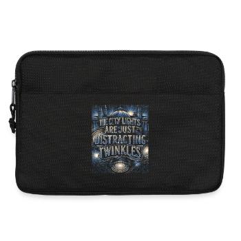 Don d’astrologie de la constellation céleste - Sacoche pour ordinateur portable 13 pouces - noir - Devant