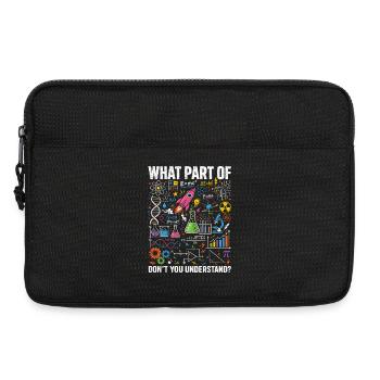Chemise de la Physique Mathématiques Sciences - Sacoche pour ordinateur portable 13 pouces - noir - Devant