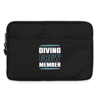 Drinking Crew - Laptoptasche 13" - Schwarz - Vorne