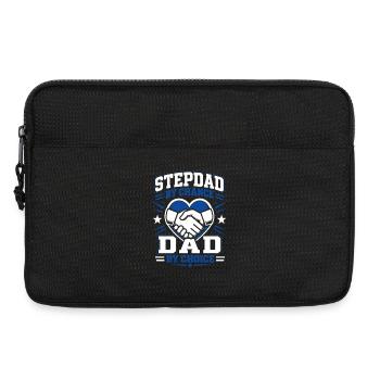 Bonus Papa Père Cadeau Pour le beau-père de la famille - Sacoche pour ordinateur portable 13 pouces - noir - Devant