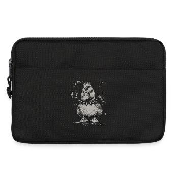 Vintage Funny Duck Punk Goose - Laptoptasche 13" - Schwarz - Vorne